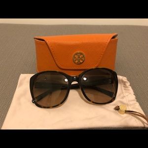 Tory Burch tortoise sunglasses